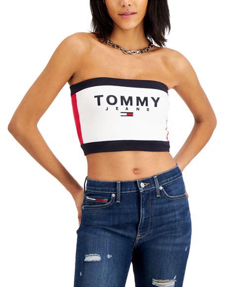 tommy jeans tube top.